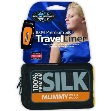Vložka do spacáku STS Silk Liner Stretch Panel Mummy