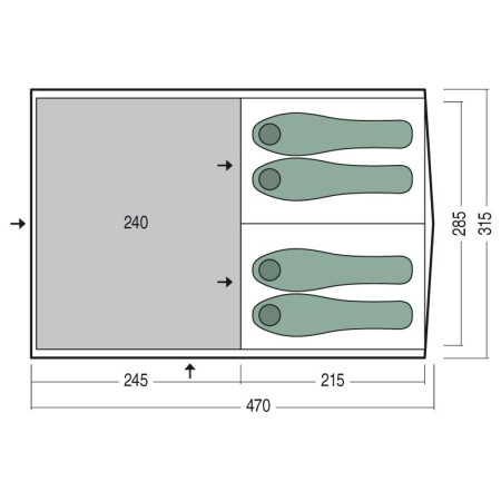Pinguin Interval 4 rozměry