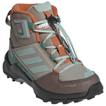 Dětské boty Adidas Terrex Ax4R Cw+ Mid Beige
