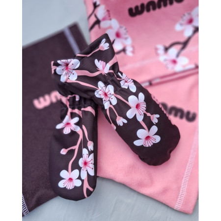 Dětské softshellové rukavice WAMU Pink