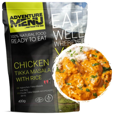 Hotové jídlo Adventure Menu Kuře Tikka Masala s rýží 400 g