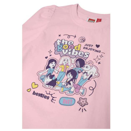 Dětské triko LEGO® Official Merchandise Lwtuna 600 Pink
