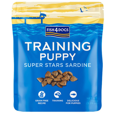 Pamlsky pro psy Fish4Dogs Training Puppy Superstars Sardine 150g