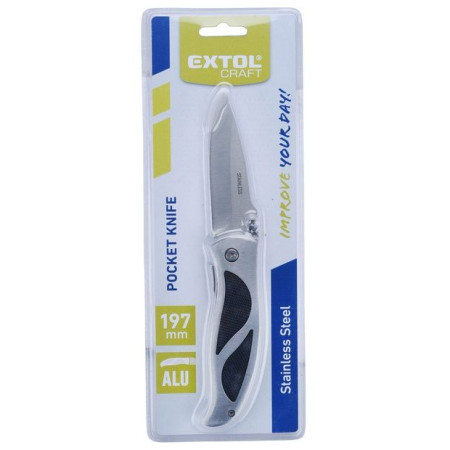 Nůž Extol Tom zavírací nerez