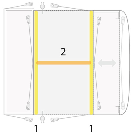 Předstan Outwell Maryville 260SA Flex