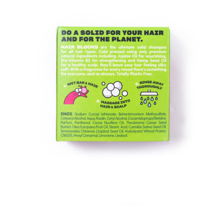 Šampon Totally Solid Solid Shampoo - Mint & Grapefruit