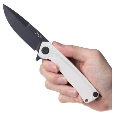 Zavírací nůž Acta non verba Z100BB-DLC black, G10 White