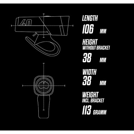 Přední světlo Sigma Aura 40