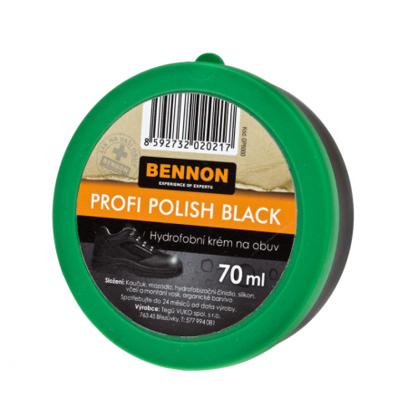 Krém na boty Bennon Profi Polish Black (2020)