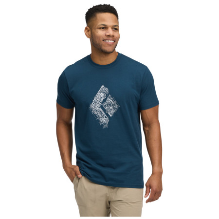 Pánské triko Black Diamond M Engineered Diamond Ss Tee