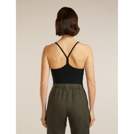 Sportovní podprsenka Icebreaker Merino Blend 260 Seamless Rib Strappy Tank