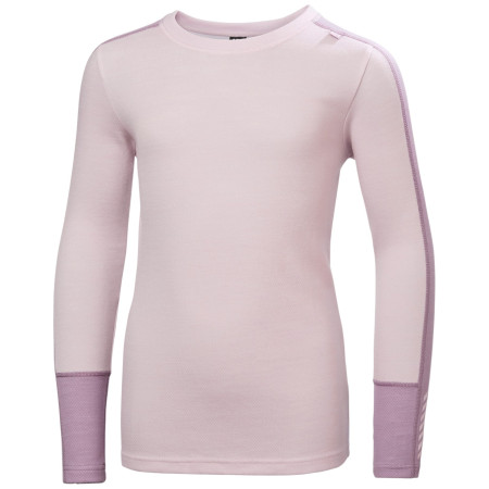 Dětský funkční set Helly Hansen Jr Lifa Merino Midweight Set Purple Clay