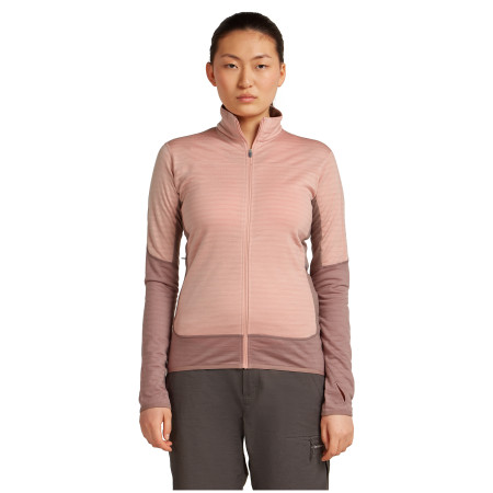 Dámská funkční mikina Icebreaker Women Merino Blend 300 RealFleece™ Descender LS Zip