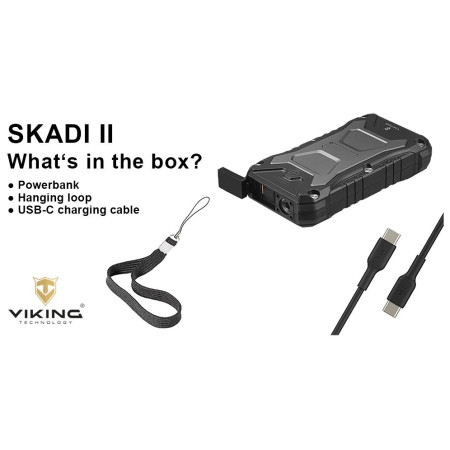Outdoor powerbanka Viking Technology Skadi II