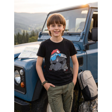 Dětské triko Alpine Pro Ecomo 4 Black
