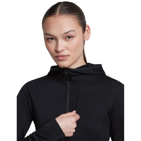 Dámská funkční mikina Icebreaker Women Merino Blend 200 RealFleece™ Descender LS Zip Hoodie