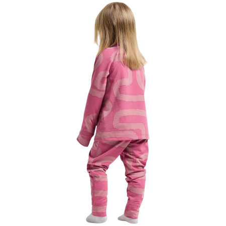 Dětské funkční prádlo Didriksons Jadis Kids Pr Set 5 Path Heather Pink