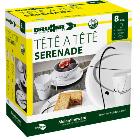 Sada nádobí Brunner Set tête-à-tête Serenade 8 pcs