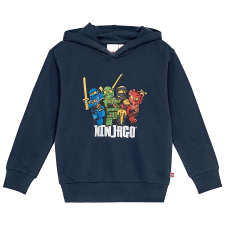 Dětská mikina LEGO® Official Merchandise Lwsian 111 Dark Navy