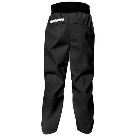 Dětské softshellové kalhoty WAMU Černá