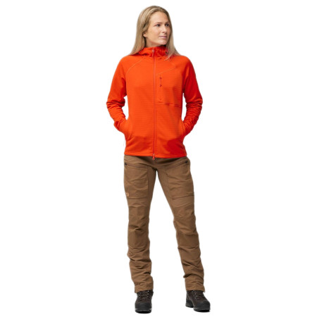 Dámská bunda Fjällräven Abisko Grid Fleece Hoodie W