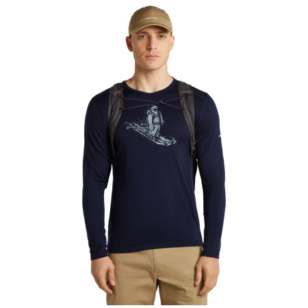Pánské funkční triko Icebreaker Men Merino 200 Oasis LS Crewe SkiingYeti
