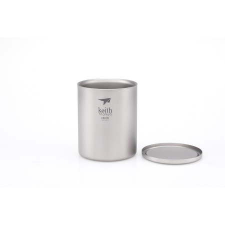 Termohrnek Keith Titanium Double-Wall Tit. Mug 450 ml