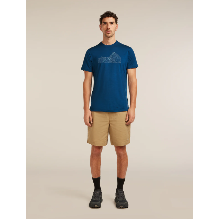 Pánské funkční triko Icebreaker Merino Blend 125 Cool-Lite™ Sphere SS Tee Beta
