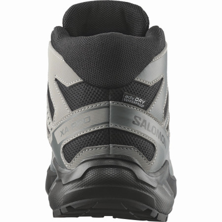 Dětské boty Salomon Xa Pro Mid Wp J Black-Sedona Sage-Wrought Iron