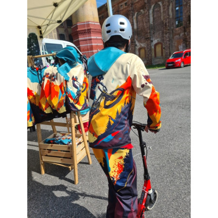 Dětská softshellová bunda WAMU Mountain Bike