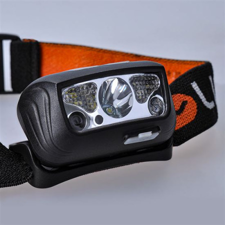 Čelovka Solight LED nabíjecí svítilna 150 + 100lm