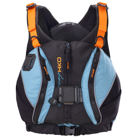 4camping.cz - Plovací vesta Hiko Cinch Harness - XXL / černá/tyrkysová