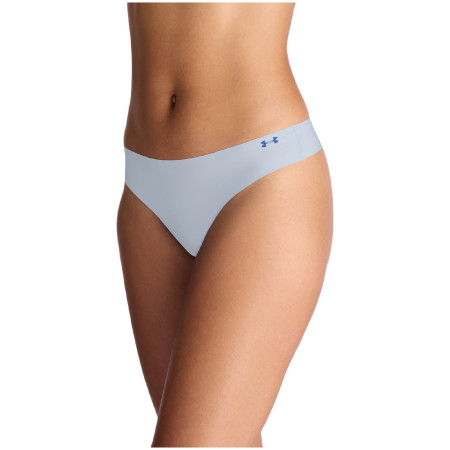 Dámské kalhotky Under Armour Pure Stretch No Show Thong - Solid 3Pk
