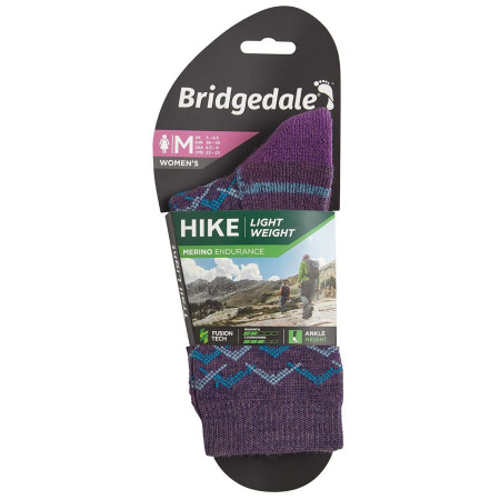 Dámské ponožky Bridgedale Hike LW MP 3/4 Crew Women's