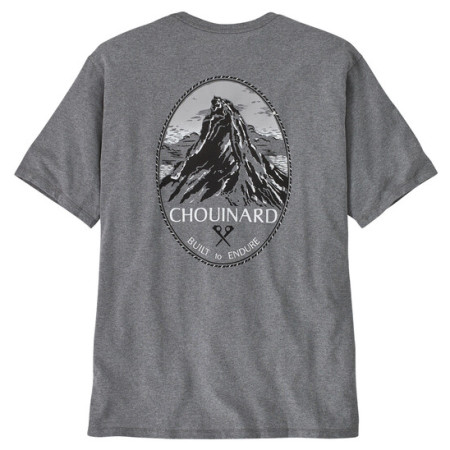 Pánské triko Patagonia M's Chouinard Crest Pocket Responsibili-Tee