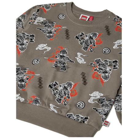 Dětská mikina LEGO® Official Merchandise Lwsian 715 Brown