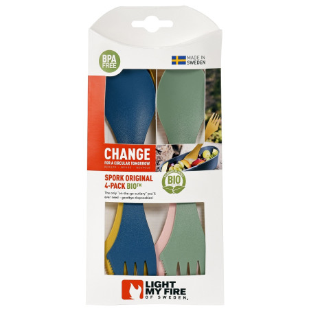 Sada příboru Light My Fire Spork Original BIO 4-pack