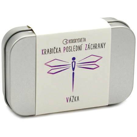 Krabička poslední záchrany Vážka
