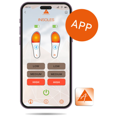 Vložky do bot Alpenheat Wireless Hot Sole