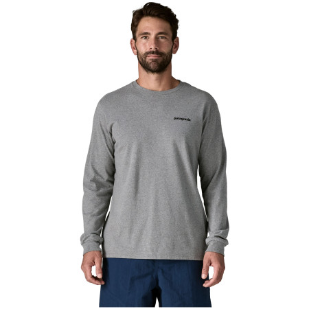 Pánské triko Patagonia P-6 Logo Responsibili Tee LS