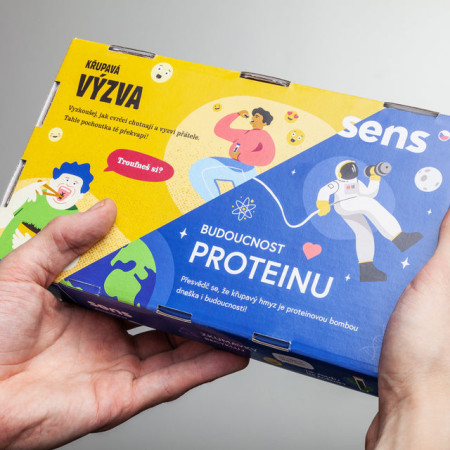 Jedlí červi Sens Dárkový set 4 chutí