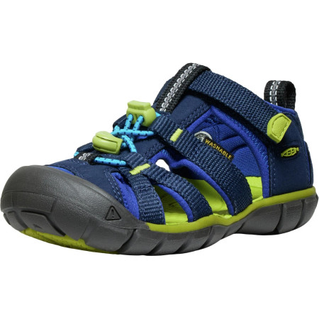 Dětské sandály KEEN Seacamp II Cnx Children Naval Academy/Chartreuse