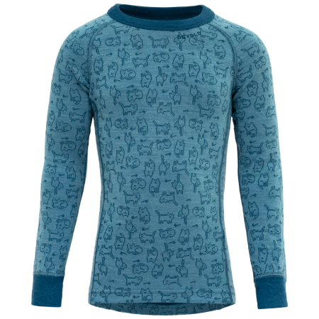 Dětské funkční triko Devold Duo Active Merino Shirt Kid
