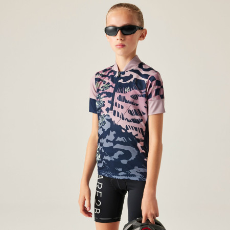 Dětský cyklistický dres Dare 2b Dynamite Jersey Nvy Graffiti