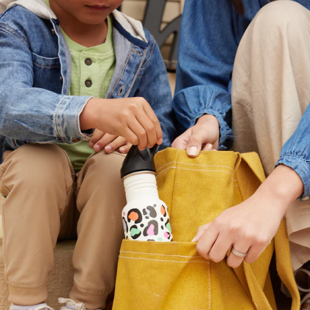 Dětská lahev Klean Kanteen Kid Classic Narrow 12oz (w/Flip Seal Sport Cap)