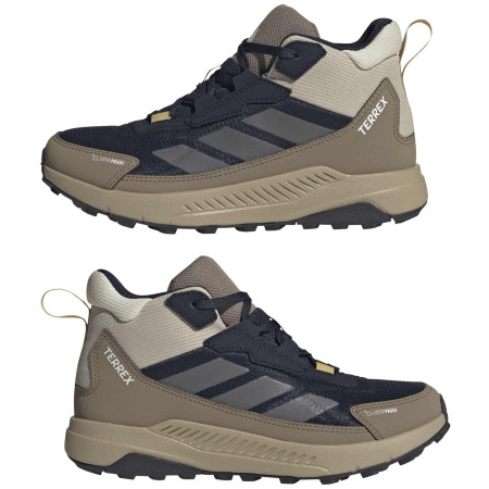 Dětské boty Adidas Terrex Anylander Mid Climaproof J Blue