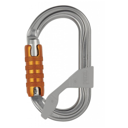 Karabina Petzl OK Screw-Lock