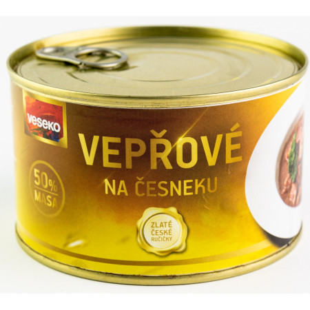 Vepřové na česneku Veseko 400 g