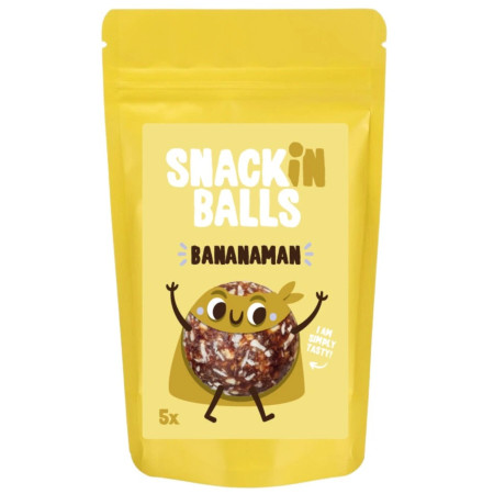 Sportovní výživa SNACKin BALLS Bananaman 65 g