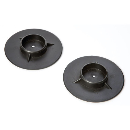 4camping.cz - Sada Bo-Camp Tent base - Large 10 cm - černá